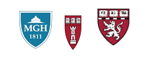 Three different shields with the names of each one.